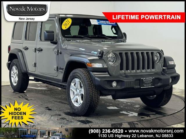 used 2021 Jeep Wrangler Unlimited car, priced at $30,999