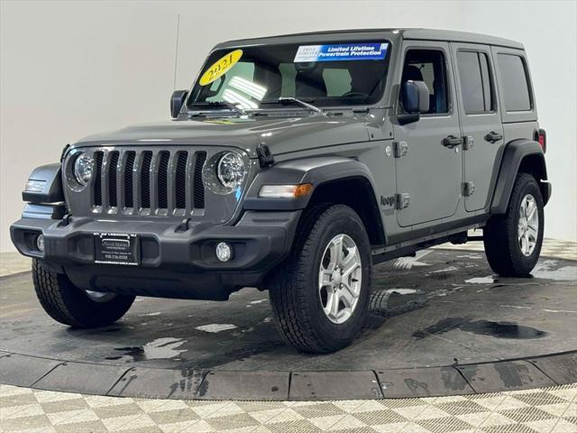 used 2021 Jeep Wrangler Unlimited car, priced at $30,999