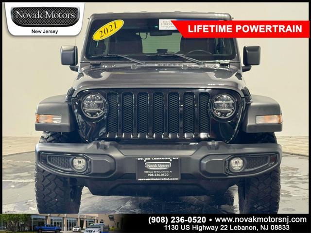 used 2021 Jeep Wrangler car, priced at $26,978