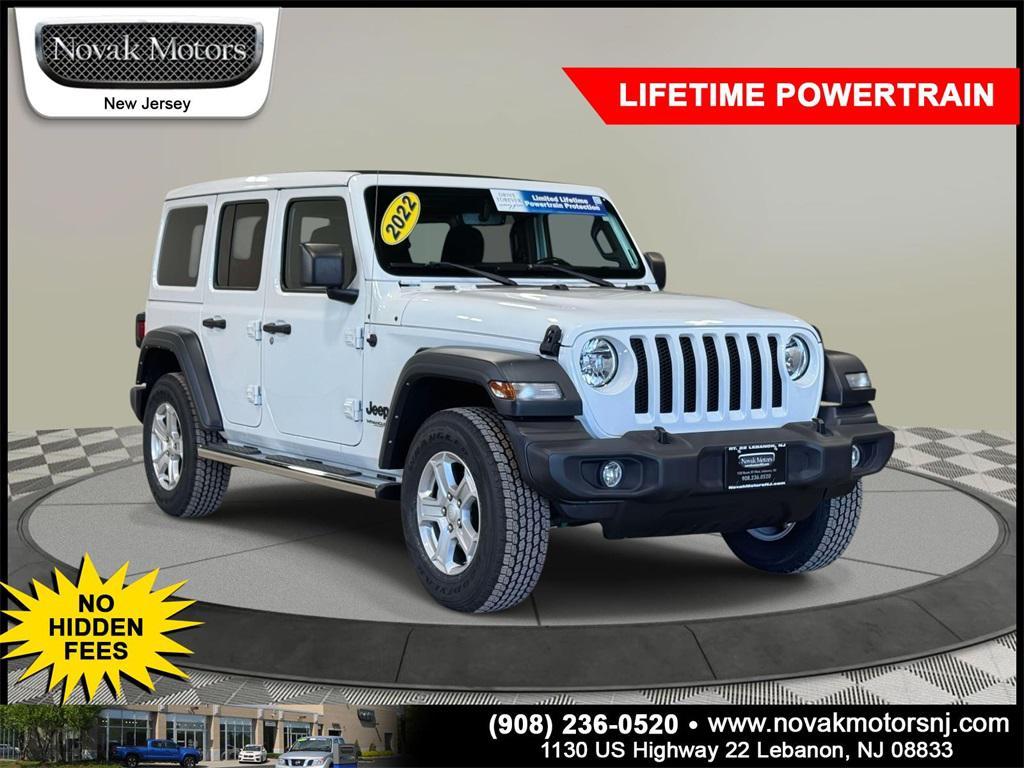 used 2022 Jeep Wrangler Unlimited car, priced at $30,478