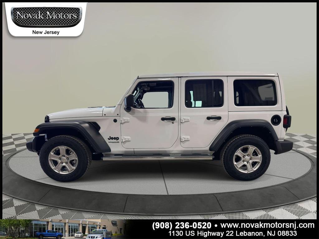 used 2022 Jeep Wrangler Unlimited car, priced at $30,478