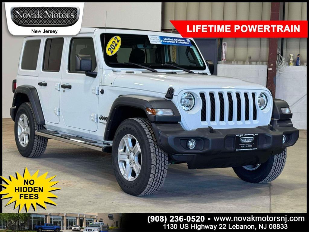 used 2022 Jeep Wrangler Unlimited car, priced at $30,988