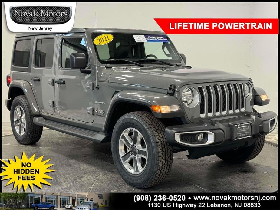 used 2021 Jeep Wrangler Unlimited car, priced at $36,968