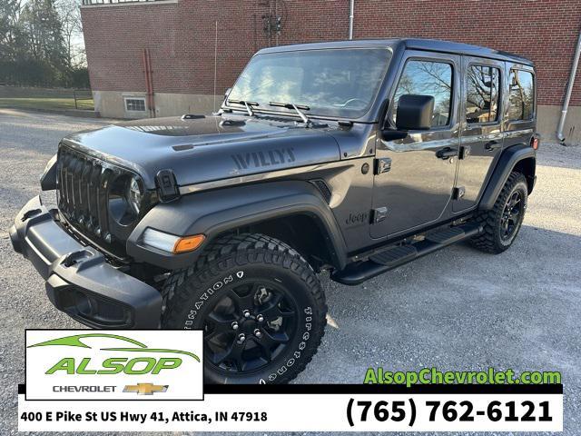 used 2021 Jeep Wrangler car, priced at $31,873