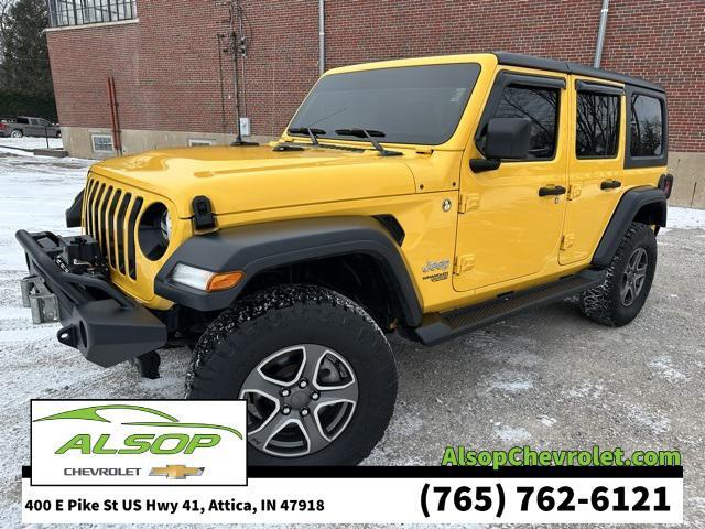 used 2019 Jeep Wrangler Unlimited car, priced at $28,930