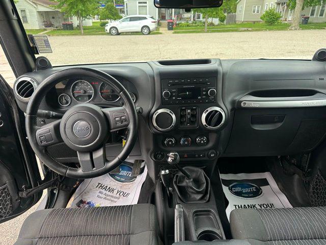 used 2012 Jeep Wrangler Unlimited car, priced at $15,260