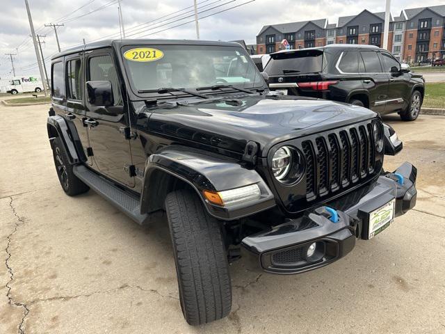 used 2021 Jeep Wrangler Unlimited car, priced at $32,500