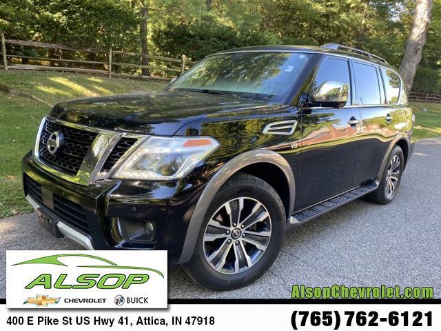 used 2018 Nissan Armada car, priced at $15,000