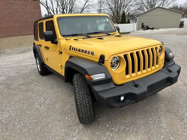 used 2021 Jeep Wrangler Unlimited car, priced at $34,207