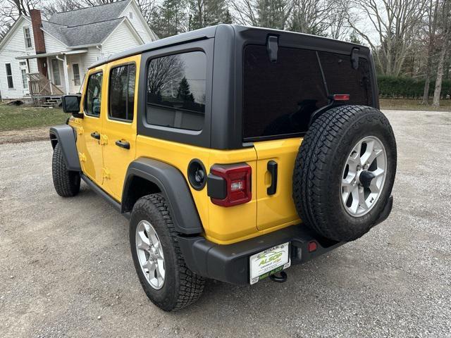 used 2021 Jeep Wrangler Unlimited car, priced at $34,207