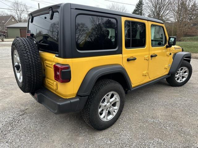 used 2021 Jeep Wrangler Unlimited car, priced at $34,207