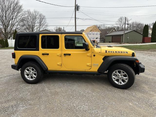 used 2021 Jeep Wrangler Unlimited car, priced at $34,207