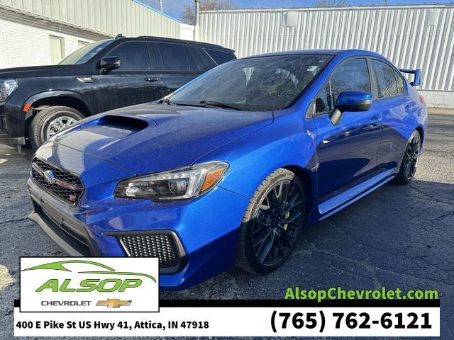 used 2018 Subaru WRX STI car, priced at $27,107