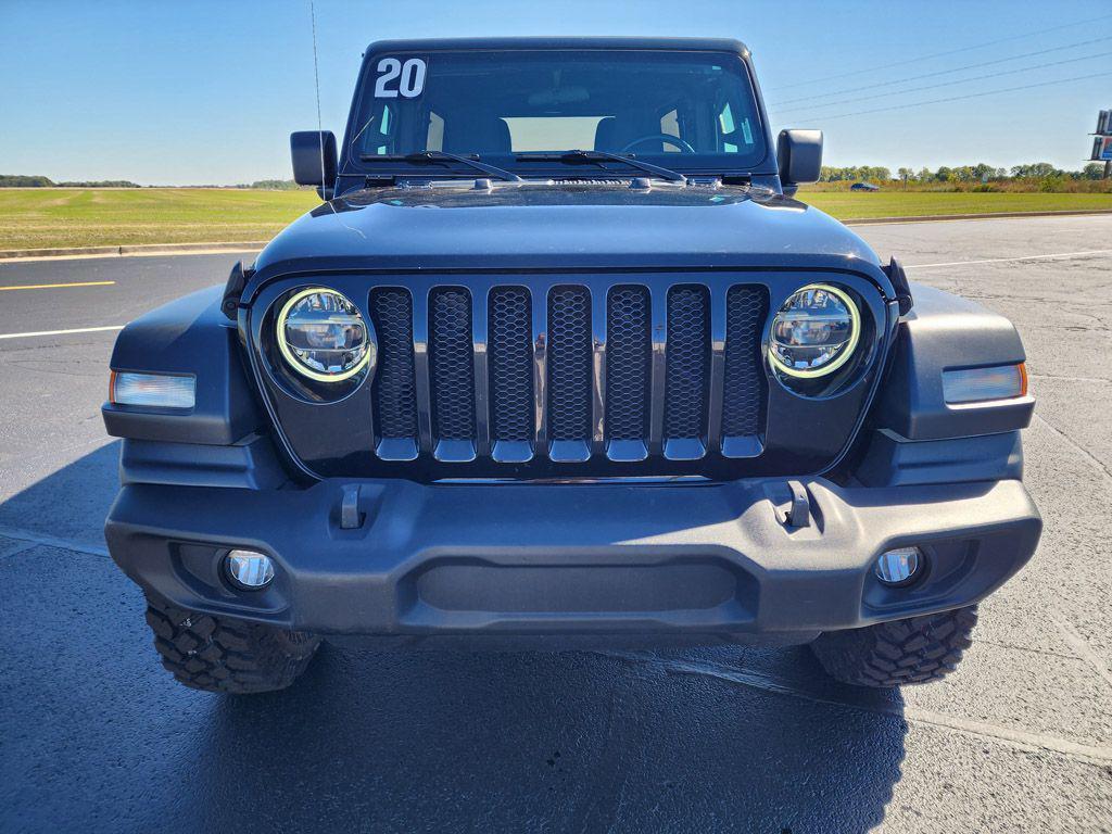 used 2020 Jeep Wrangler Unlimited car, priced at $23,846