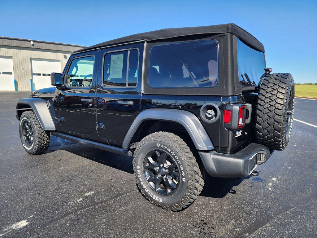 used 2020 Jeep Wrangler Unlimited car, priced at $23,846