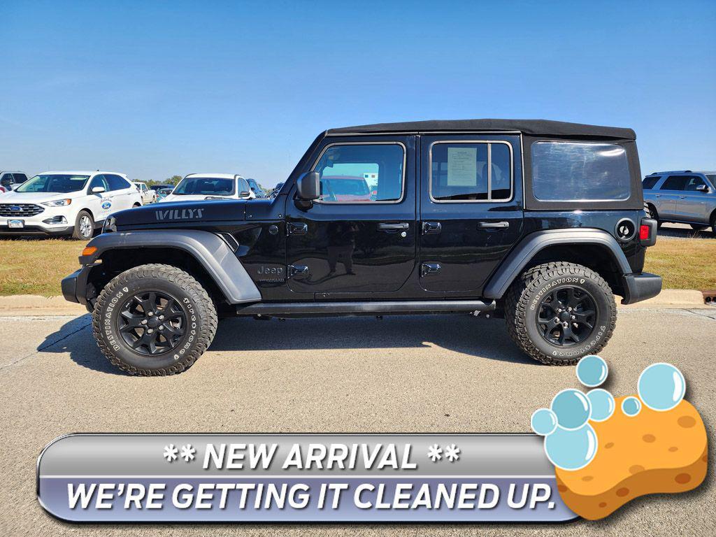 used 2020 Jeep Wrangler Unlimited car, priced at $23,846