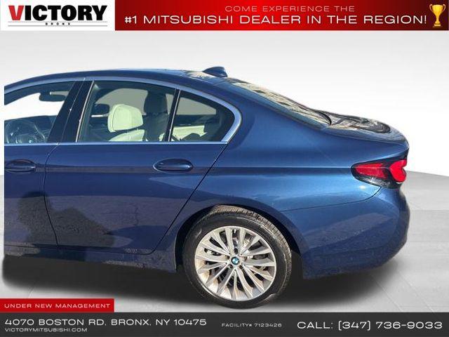 used 2021 BMW 530 car, priced at $23,400