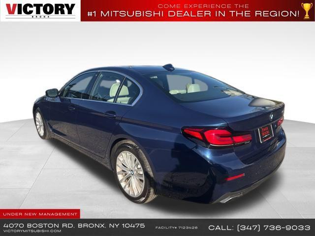 used 2021 BMW 530 car, priced at $23,400