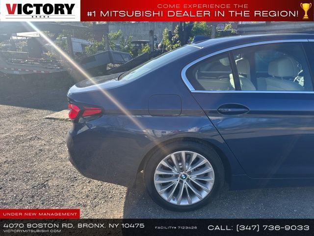 used 2021 BMW 530 car, priced at $23,400