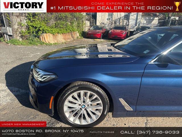 used 2021 BMW 530 car, priced at $23,400