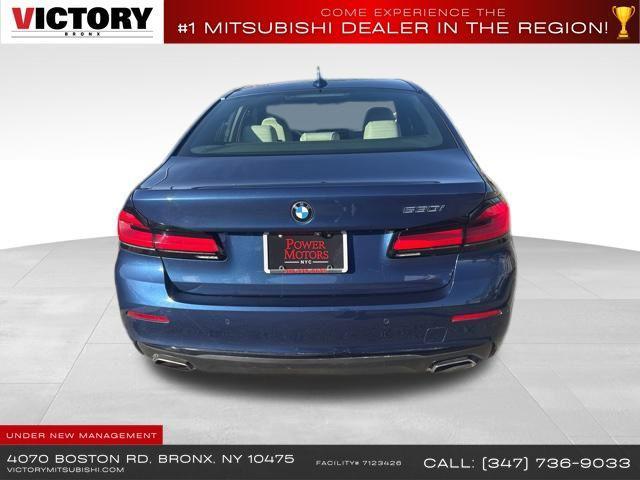 used 2021 BMW 530 car, priced at $23,400