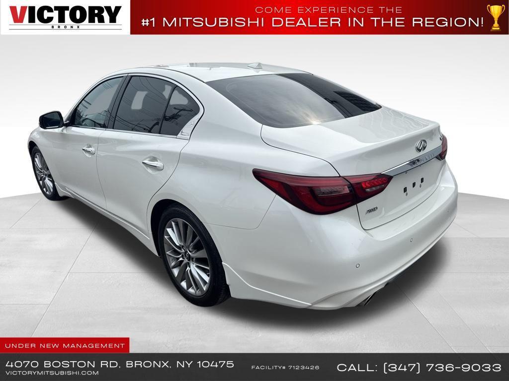 used 2022 INFINITI Q50 car, priced at $25,050