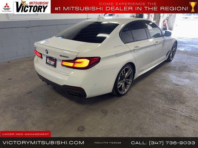 used 2021 BMW M550 car, priced at $39,035