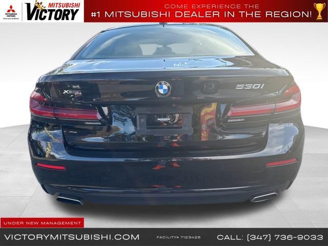 used 2021 BMW 530 car, priced at $18,401