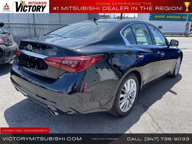 used 2021 INFINITI Q50 car, priced at $21,995