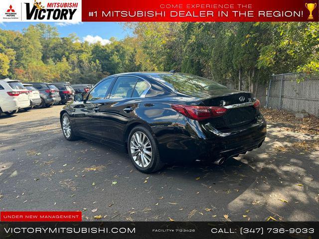 used 2021 INFINITI Q50 car, priced at $18,000