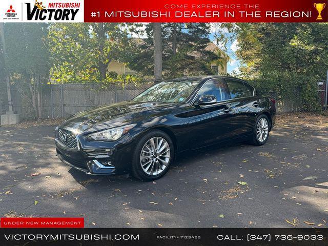 used 2021 INFINITI Q50 car, priced at $18,000