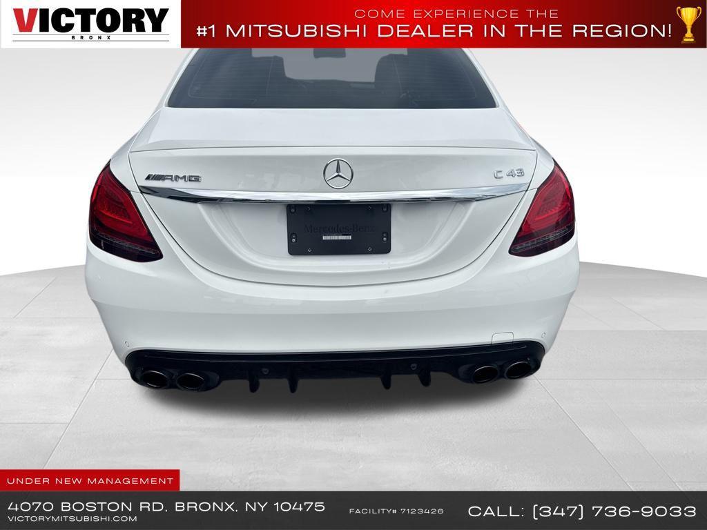 used 2021 Mercedes-Benz AMG C 43 car, priced at $31,820