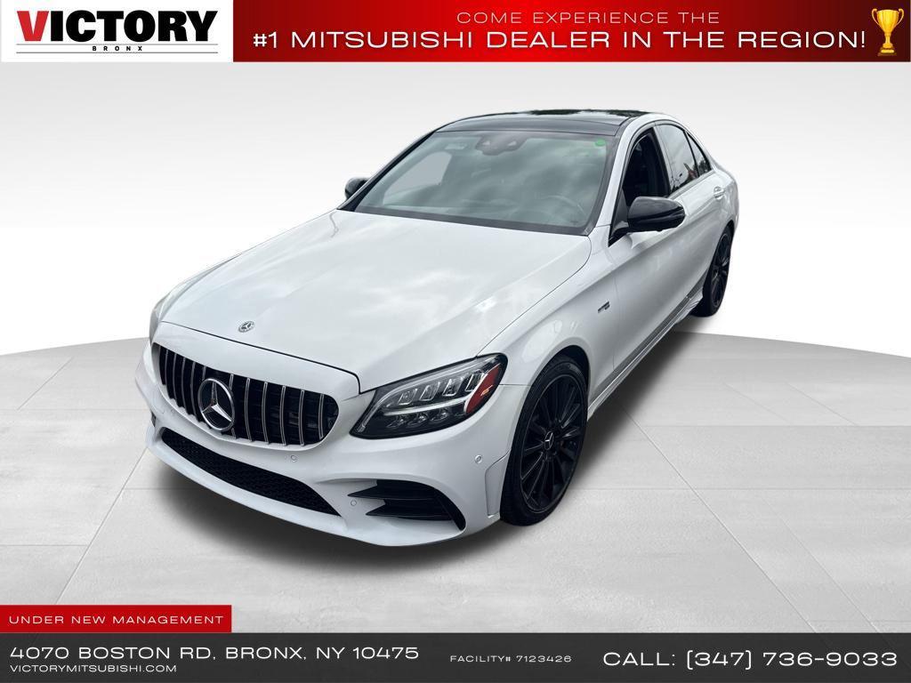 used 2021 Mercedes-Benz AMG C 43 car, priced at $31,820