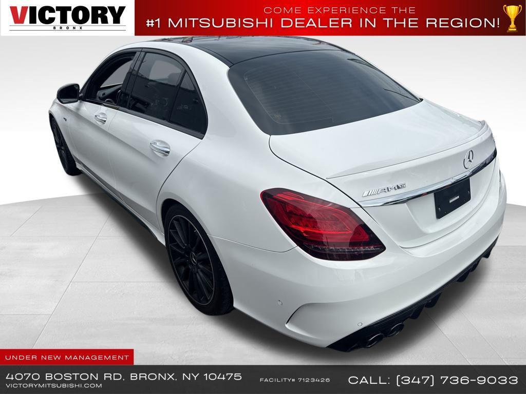 used 2021 Mercedes-Benz AMG C 43 car, priced at $31,820