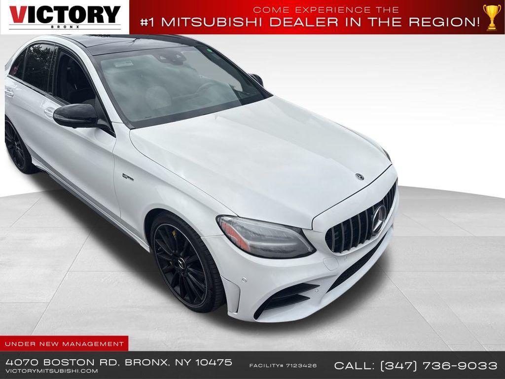 used 2021 Mercedes-Benz AMG C 43 car, priced at $31,820