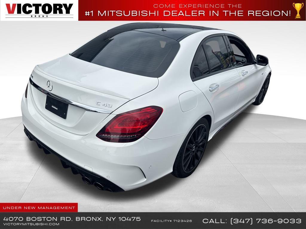 used 2021 Mercedes-Benz AMG C 43 car, priced at $31,820