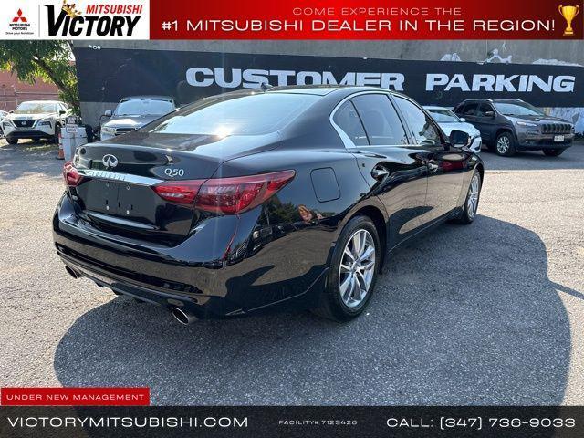 used 2021 INFINITI Q50 car, priced at $19,696