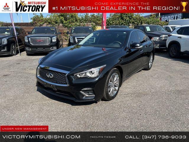 used 2021 INFINITI Q50 car, priced at $19,696