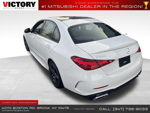 used 2022 Mercedes-Benz C-Class car, priced at $24,325