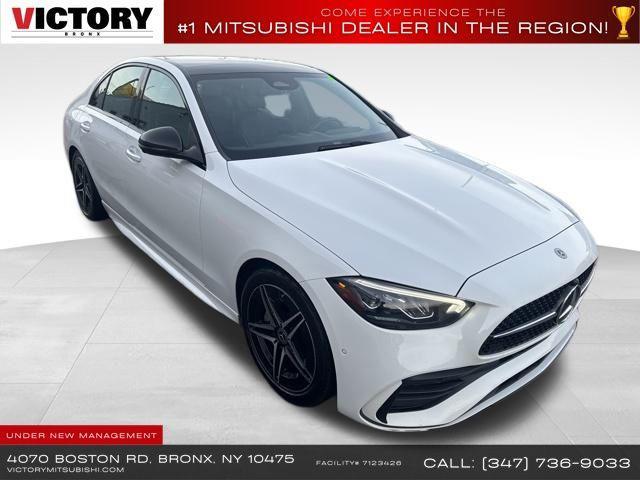 used 2022 Mercedes-Benz C-Class car, priced at $24,325