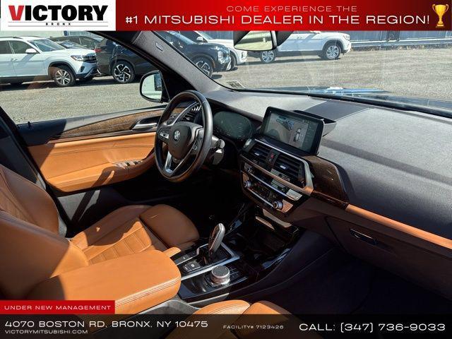 used 2021 BMW X3 car, priced at $21,355