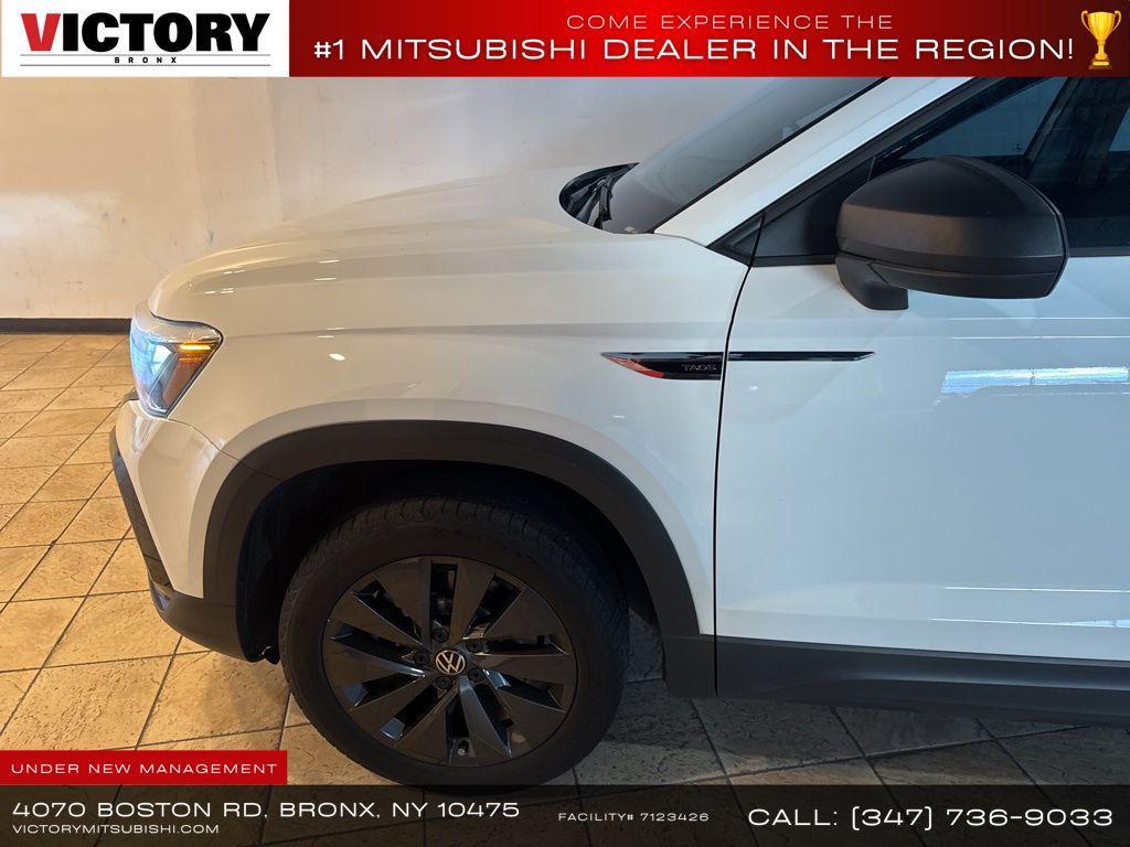used 2023 Volkswagen Taos car, priced at $13,856