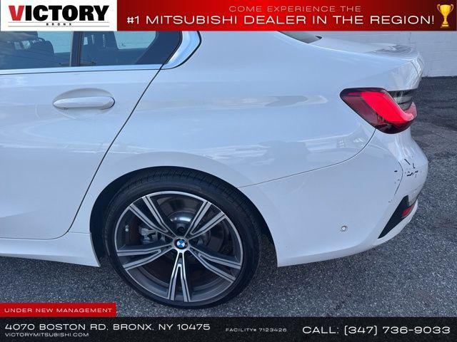 used 2021 BMW 330 car, priced at $16,718