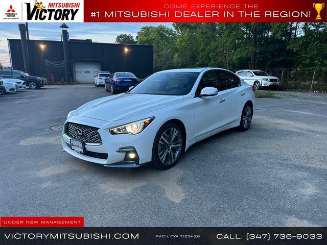 used 2021 INFINITI Q50 car, priced at $24,000