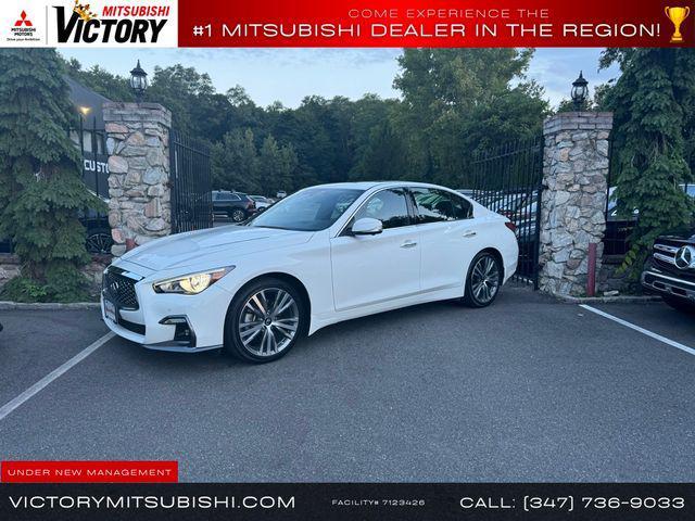 used 2021 INFINITI Q50 car, priced at $24,000