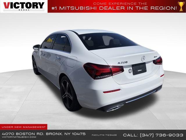 used 2022 Mercedes-Benz A-Class car, priced at $25,310