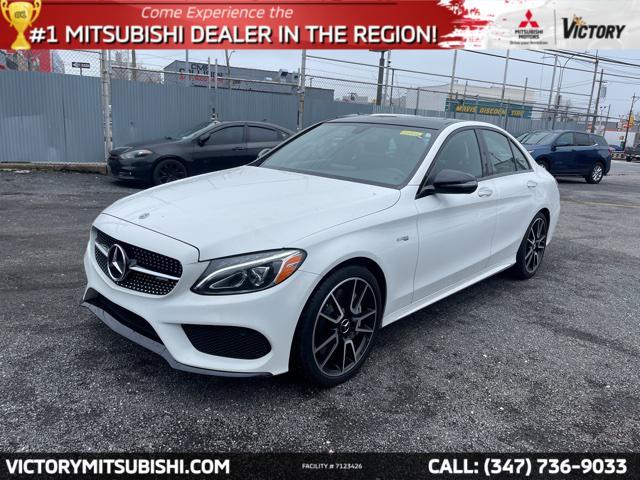used 2018 Mercedes-Benz AMG C 43 car, priced at $31,000