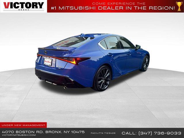 used 2021 Lexus IS 350 car, priced at $24,272