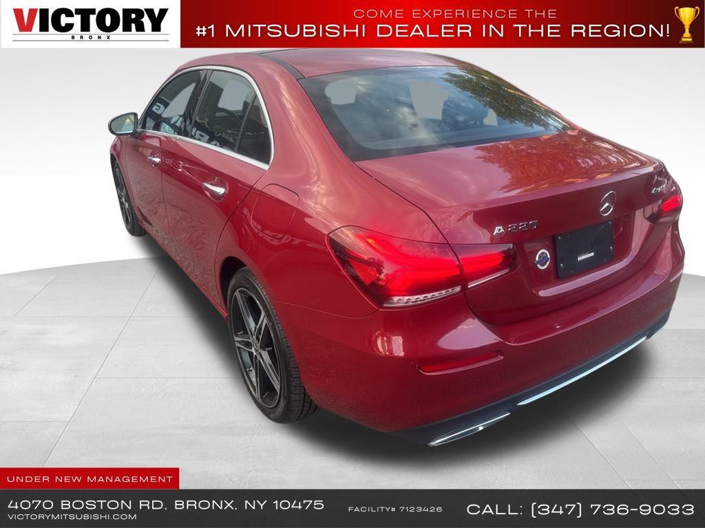 used 2022 Mercedes-Benz A-Class car, priced at $24,585