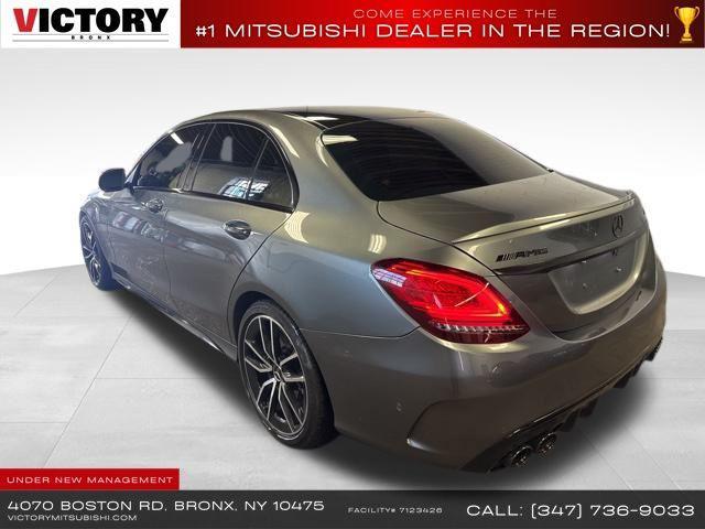 used 2020 Mercedes-Benz AMG C 43 car, priced at $33,085